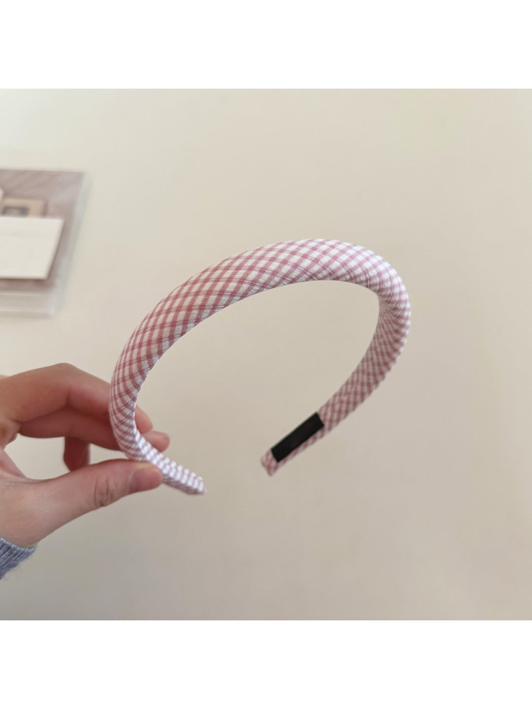 Gifty - Sweet Plaid Thin Edged Headband