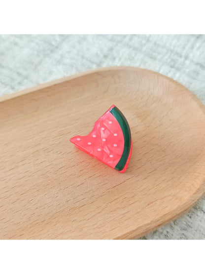 Beau - Mini Fruit-Embellished Hair Clip