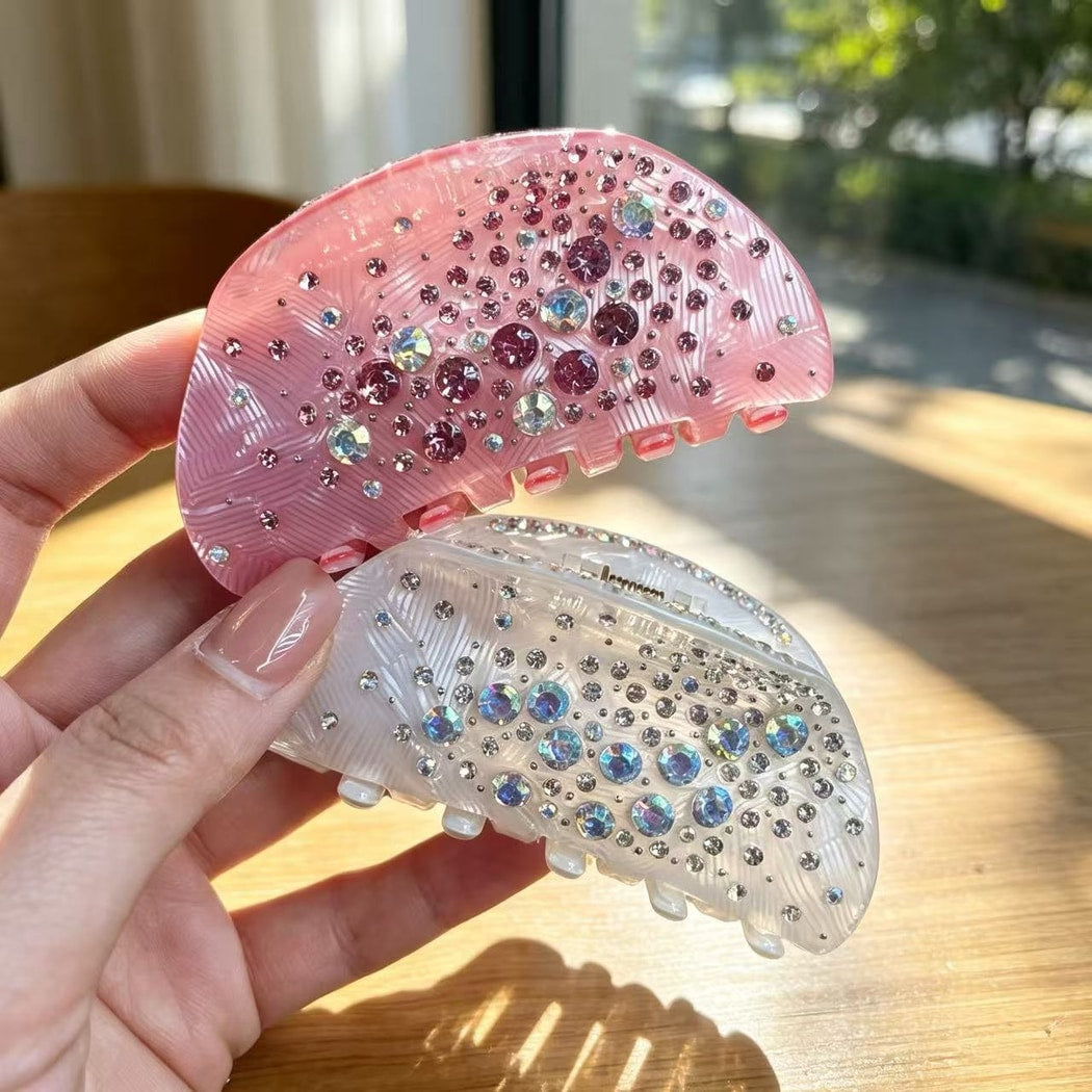 Beau - Sweet Half Moon Shape Claw Clip