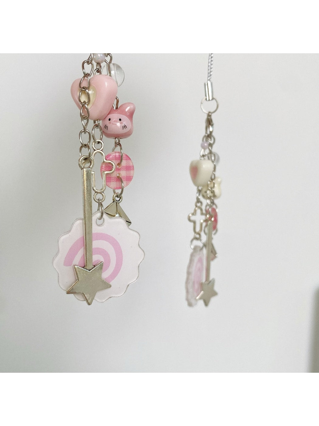 Keypus - Rabbit Fish Cake Charm Chain Bag Keychain