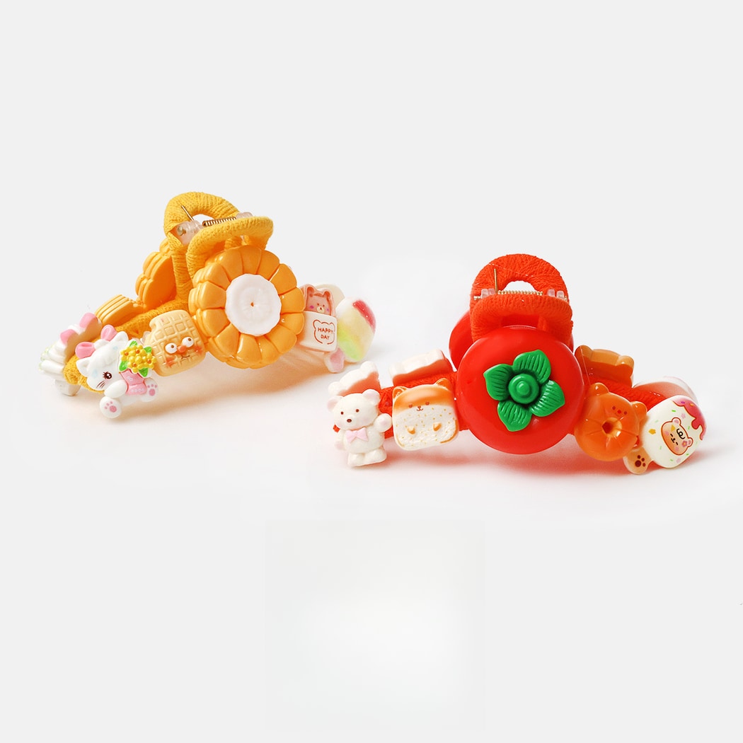 Beau - Fruit Inspired Synthetic Resin Claw Clip