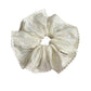 Gifty - Floral Lace Ruffle Polyester Scrunchie
