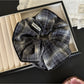 Gifty - Women's Plaid Large Intestine Hair Ring