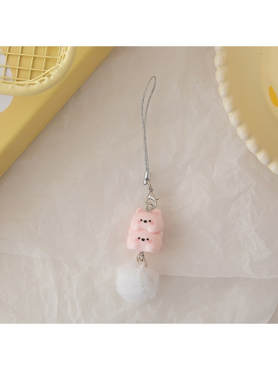 Keypus - Adorable Cartoon Puppy Keychain