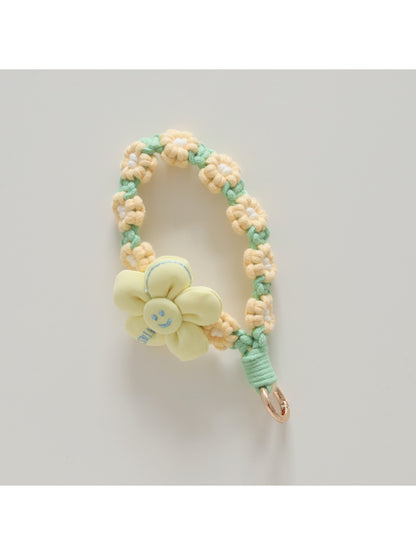 Keypus - Adorable Floral Keychain  Flower Charm