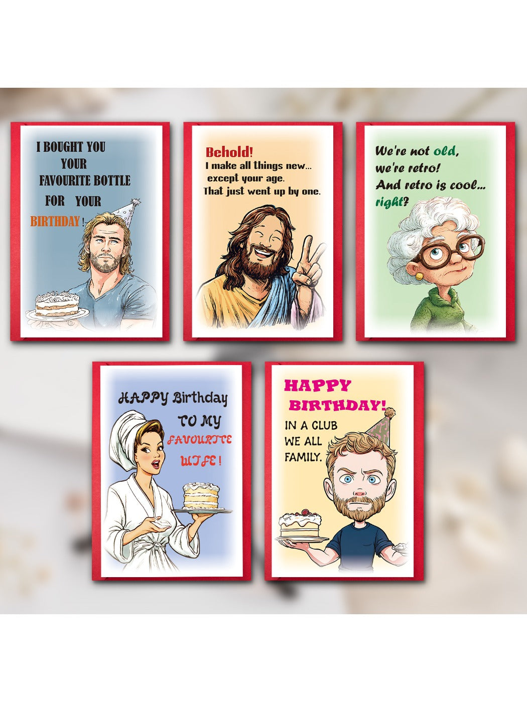 Carduria - Fun Cartoon Birthday Card
