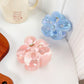 Beau - Glossy Hollow Flower Design Claw Clip