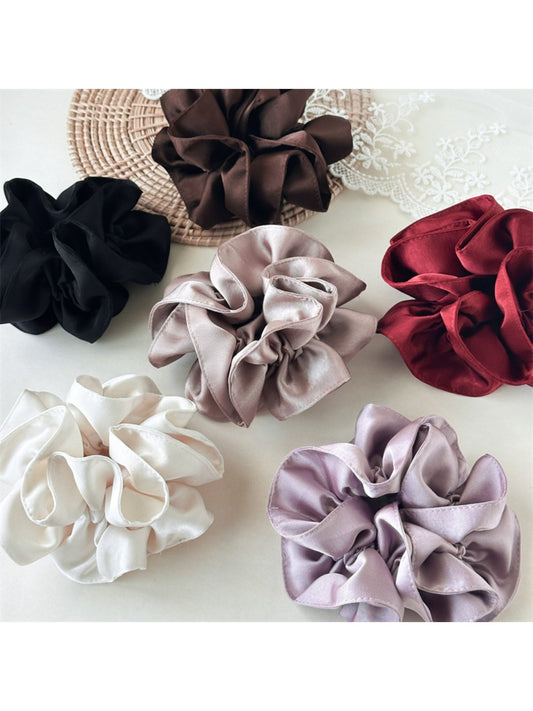 Gifty - Satin Crinkle Scrunchie Hair Tie