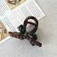 Beau - Retro Hair Clip Hair Tie And Claw Clip