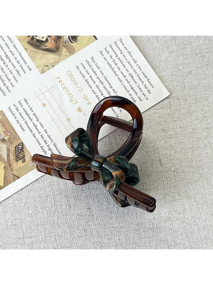 Beau - Retro Hair Clip Hair Tie And Claw Clip