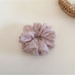 Gifty - Floral Print Polyester Ruffled Scrunchie
