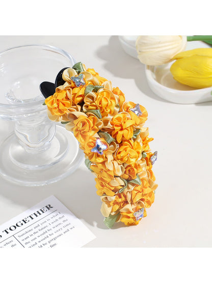 Beau - Sweet Floral Polyester Hair Clip