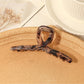 Beau - Tortoiseshell Cross Claw Clip