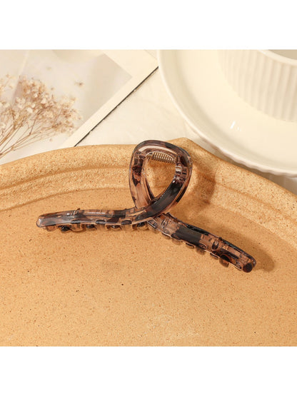 Beau - Tortoiseshell Cross Claw Clip