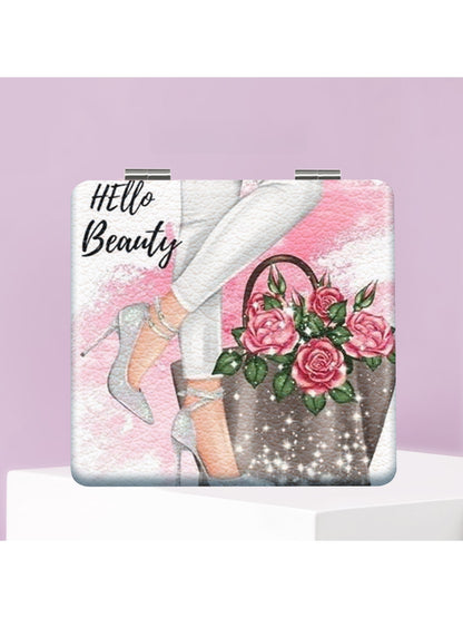 Mirroray - Stiletto Print Compact Mirror