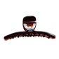 Beau - Cutout Cross Design Acetate Hair Claw Clip