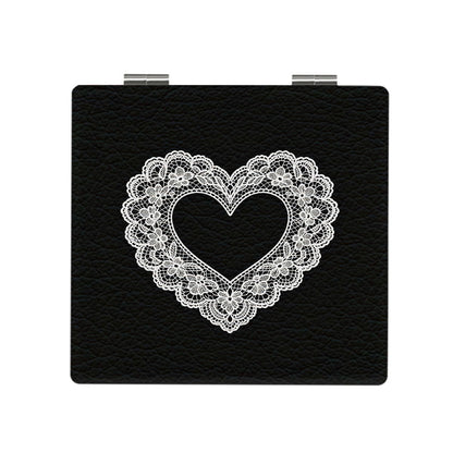 Mirroray - Foldable PU Leather Glass Makeup Mirror
