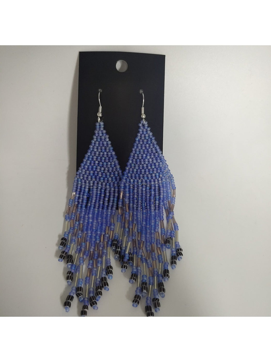 Earedge - Seed Bead Fringe Earrings