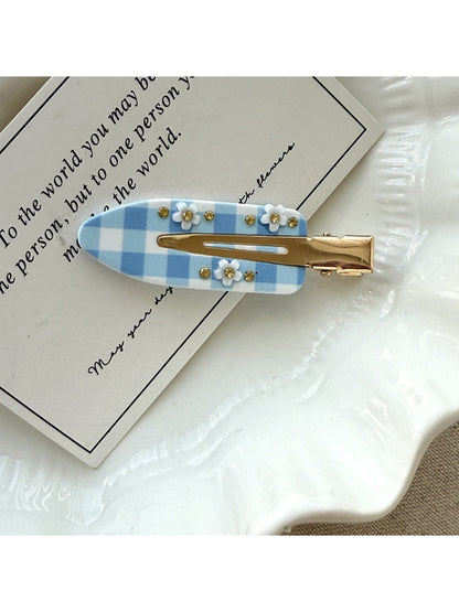 Beau - Chic Flat Oval Hair Clip