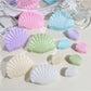 Beau - Textured Plastic Seashell Silhouette Claw Clip