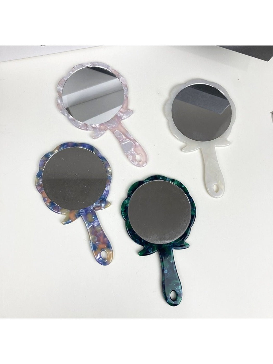 Mirroray - Rose Shaped Handheld Vanity Mirror