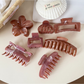 Beau - Glossy Marbled Retro Style Claw Clip