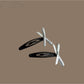Beau - Minimalist Bow Barrette Front Hair Clip