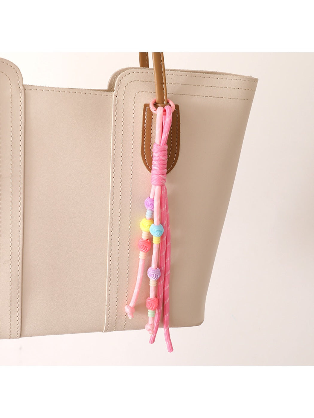 Keypus - Candy-Colored Beaded Chain Keychain