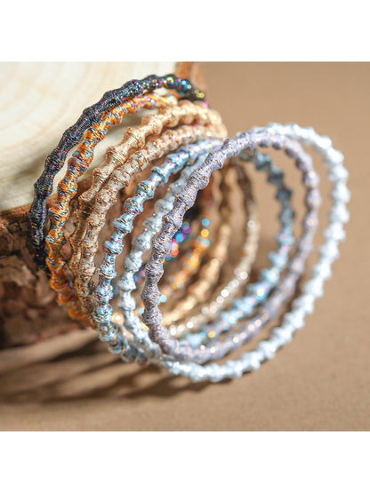 Gifty - Simple Colorful Wavy Hair Tie