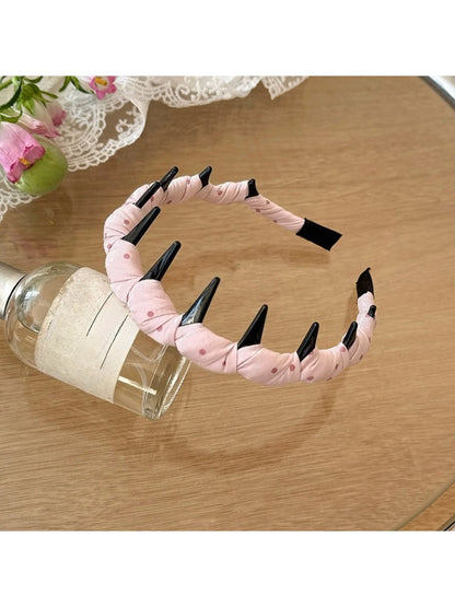 Gifty Sweet Polka Dot Headband packaging with branding visible