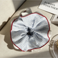 Gifty - Plaid Lace Trim High Stretch Scrunchie