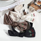 Gifty - Minimalist Cherry Detail Bow Knot Headband