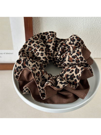 Gifty - Vintage Leopard Print Hair Ties