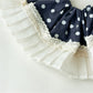 Gifty - Polka Dot Lace Scrunchie Hair Ban