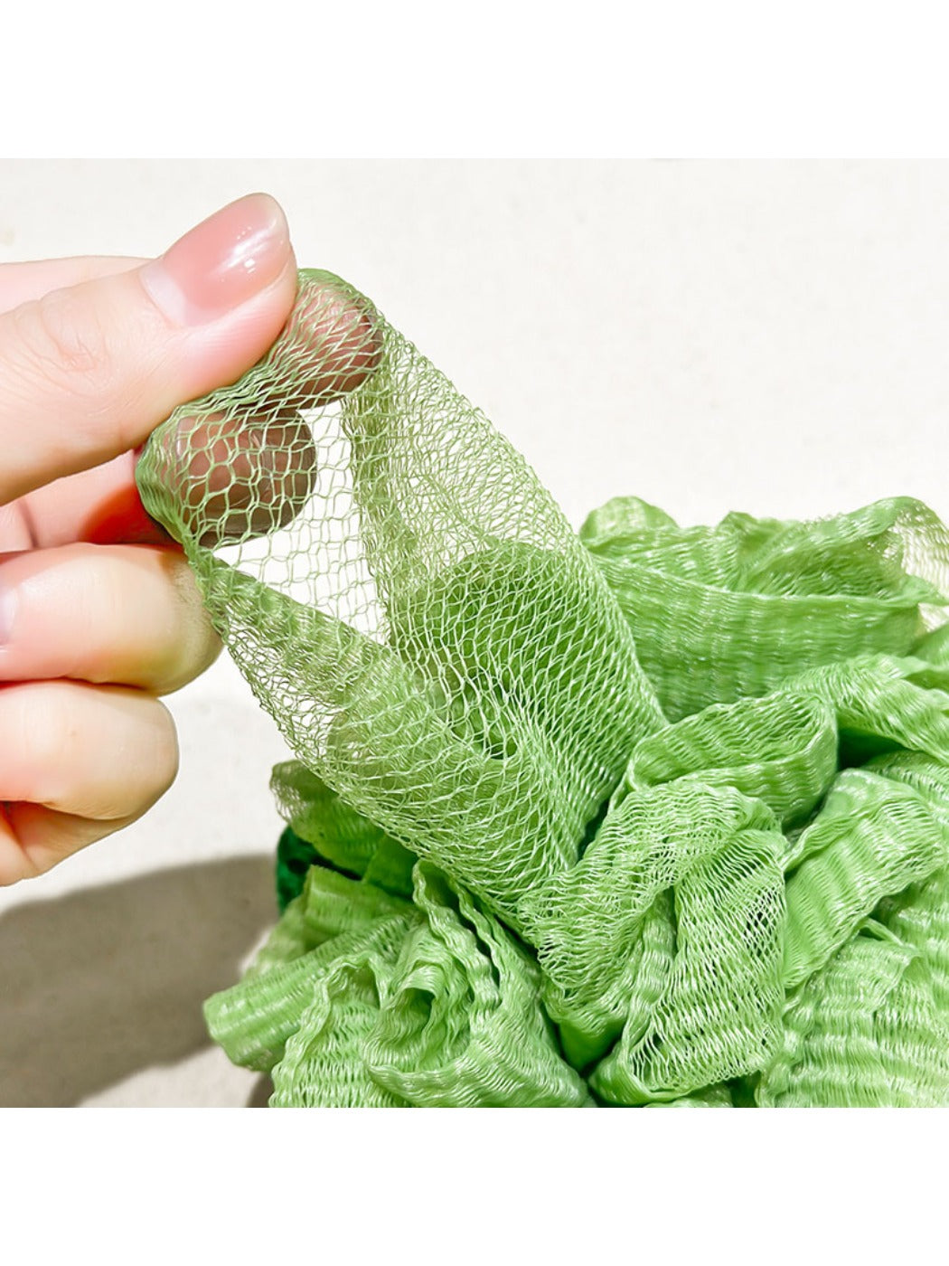 Papo - Green Frog Bath Puff