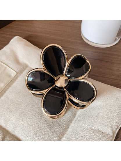 Beau - Five Petal Flower Hair Claw Clip