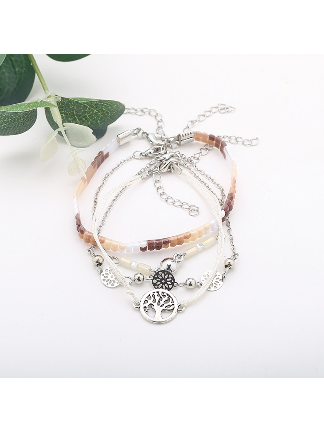 Lovra - Bohemian Tree Of Life Beaded Bracelet