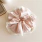 Gifty - Polyester Satin Finish Mesh Detail Scrunchie