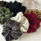 Gifty - Solid Color Plush Hair Ties