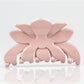 Beau - Minimalist Solid Color Flower Shaped Claw Clip