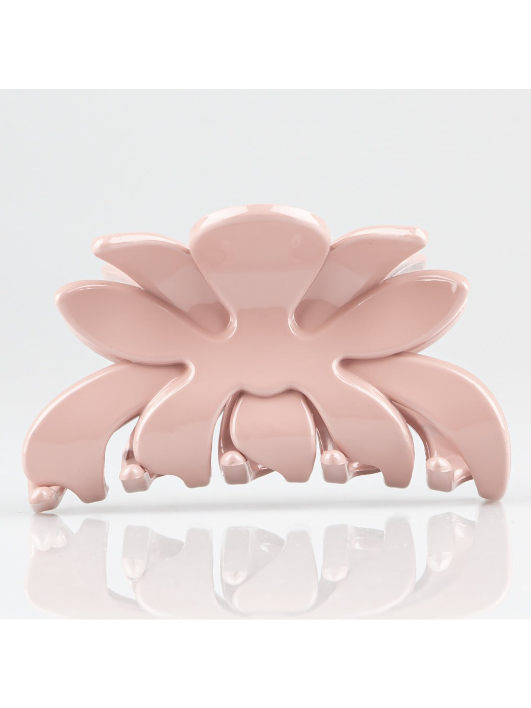 Beau - Minimalist Solid Color Flower Shaped Claw Clip
