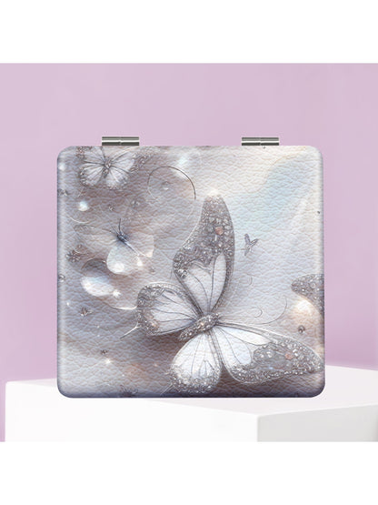 Mirroray - Butterfly Design Portable Folding Makeup Mirror