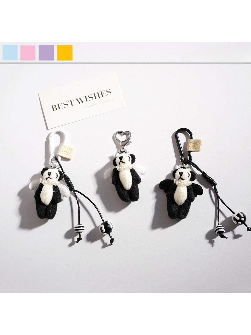 Keypus - Cute Cartoon Panda Keychain