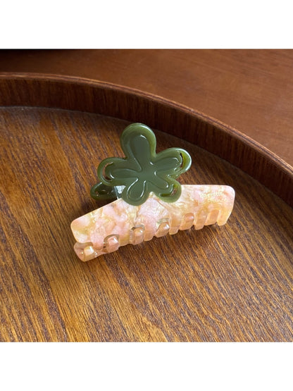 Beau - Fresh Style Floral Acetate Claw Clip