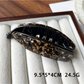 Beau - Curved Tortoiseshell Pattern Acetate Banana Clip