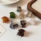 Beau - Mini Minimalist Half Moon Hair Claw Clip