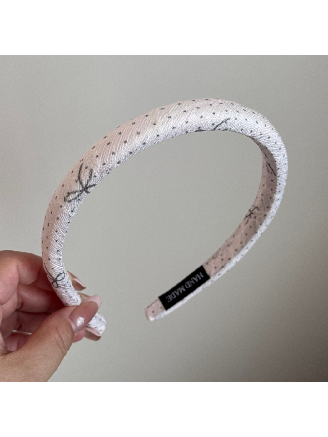 Gifty - Satin Finish Printed Raised Profile Headband