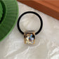 Gifty - Acetate Cube Bear Hair Tie