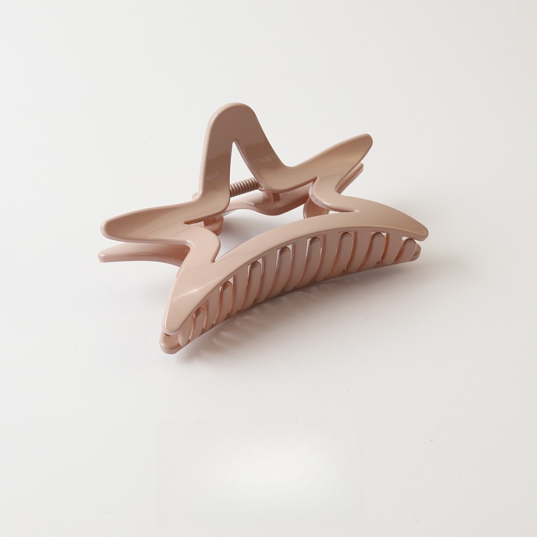 Beau - Pink Geometric Shape Claw Clip