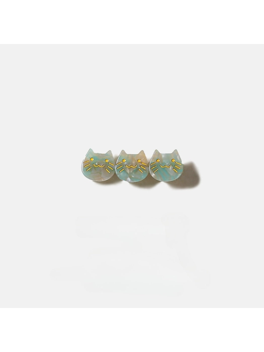 Beau - Colorful Cat Shaped Hair Clips
